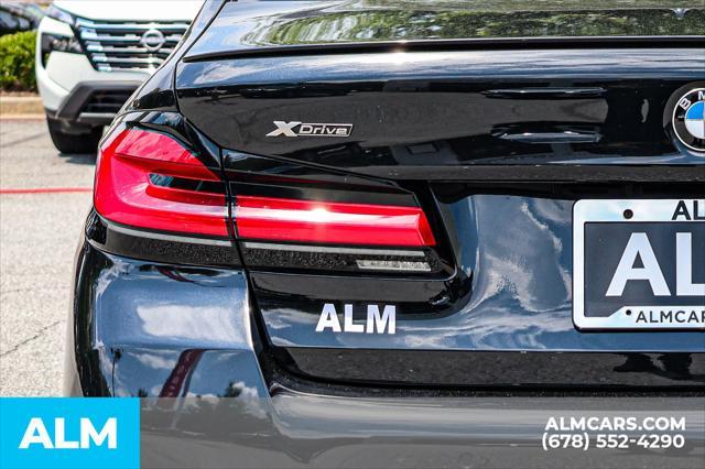 used 2022 BMW M550 car, priced at $52,920