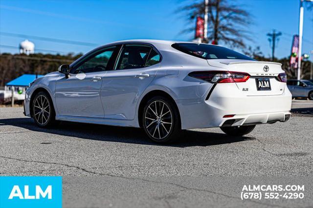 used 2021 Toyota Camry car, priced at $20,620