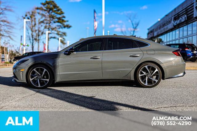 used 2021 Hyundai Sonata car, priced at $21,829