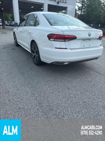used 2021 Volkswagen Passat car, priced at $19,820