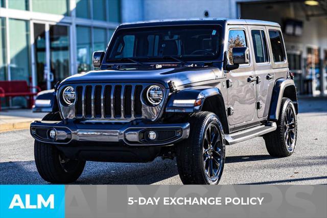 used 2021 Jeep Wrangler Unlimited car, priced at $37,002