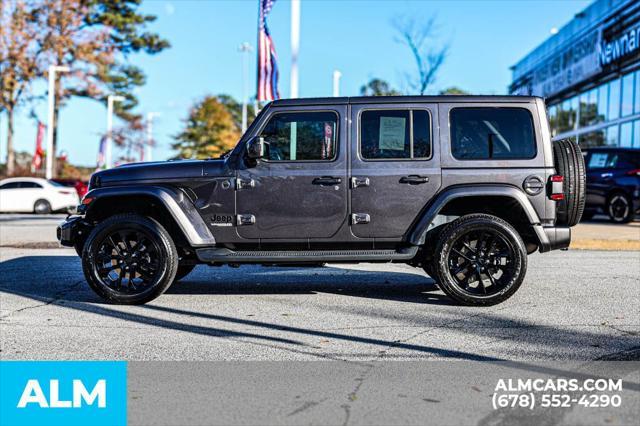 used 2021 Jeep Wrangler Unlimited car, priced at $37,002