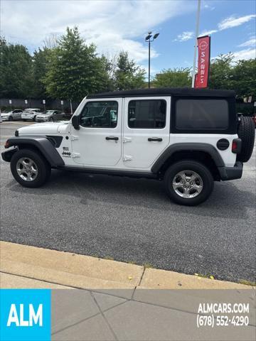used 2021 Jeep Wrangler Unlimited car, priced at $27,920