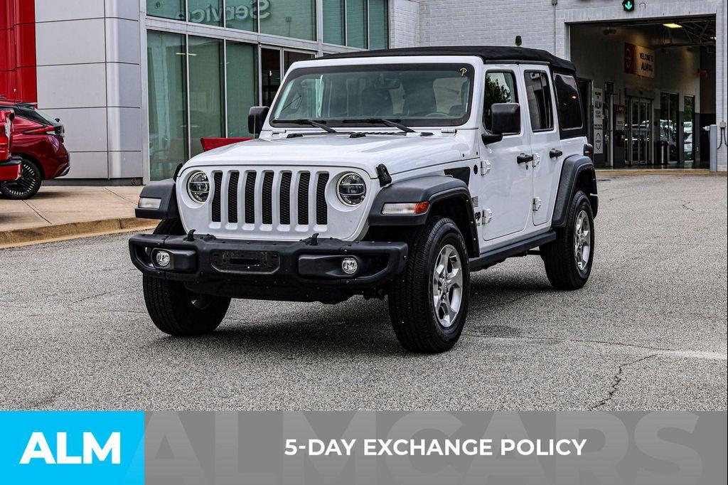 used 2021 Jeep Wrangler Unlimited car, priced at $25,920