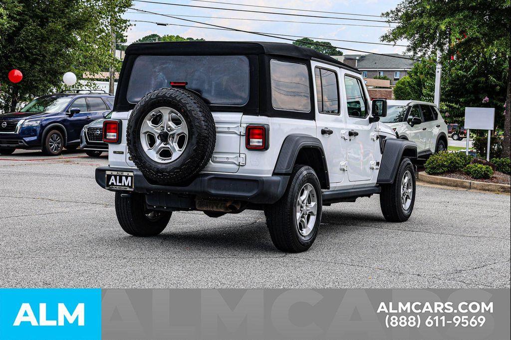 used 2021 Jeep Wrangler Unlimited car, priced at $25,420