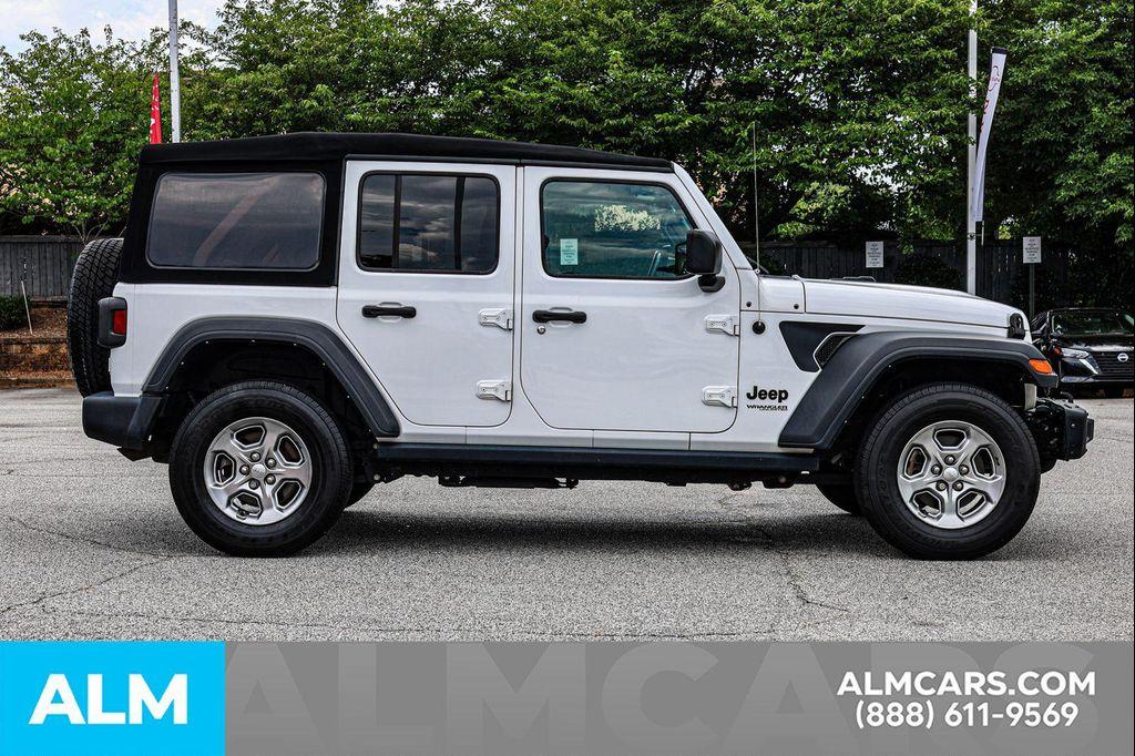 used 2021 Jeep Wrangler Unlimited car, priced at $25,420