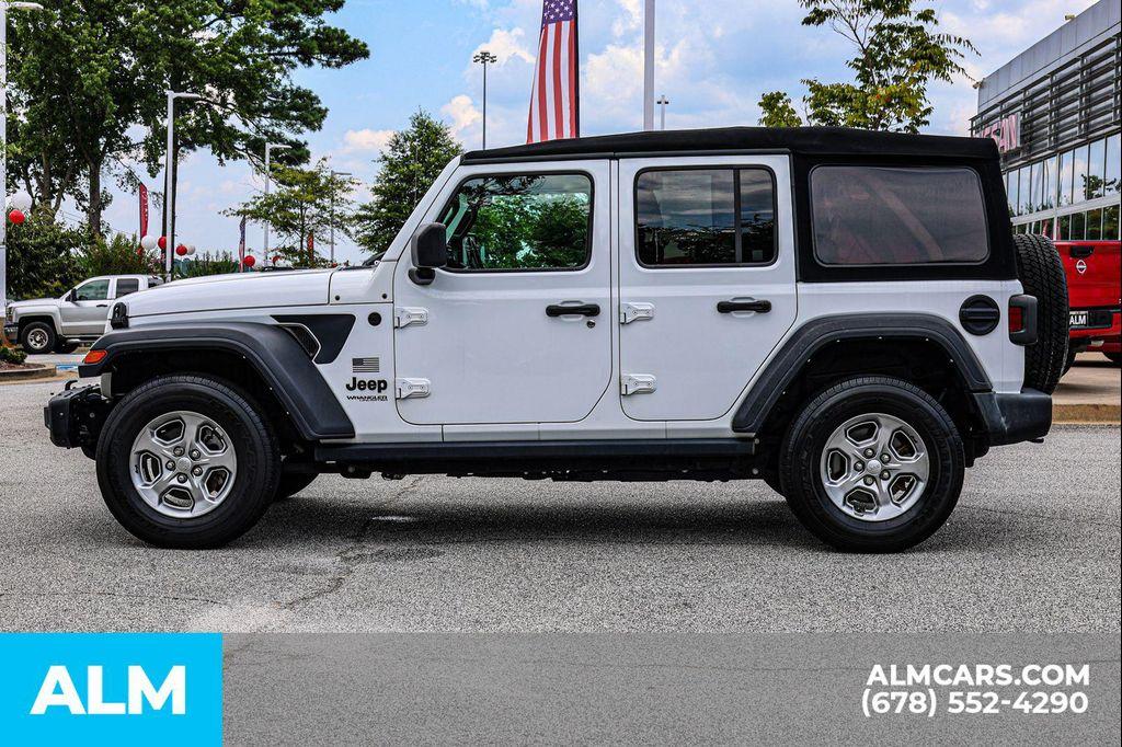 used 2021 Jeep Wrangler Unlimited car, priced at $25,920