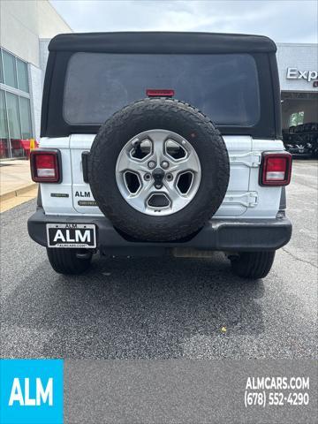 used 2021 Jeep Wrangler Unlimited car, priced at $27,920