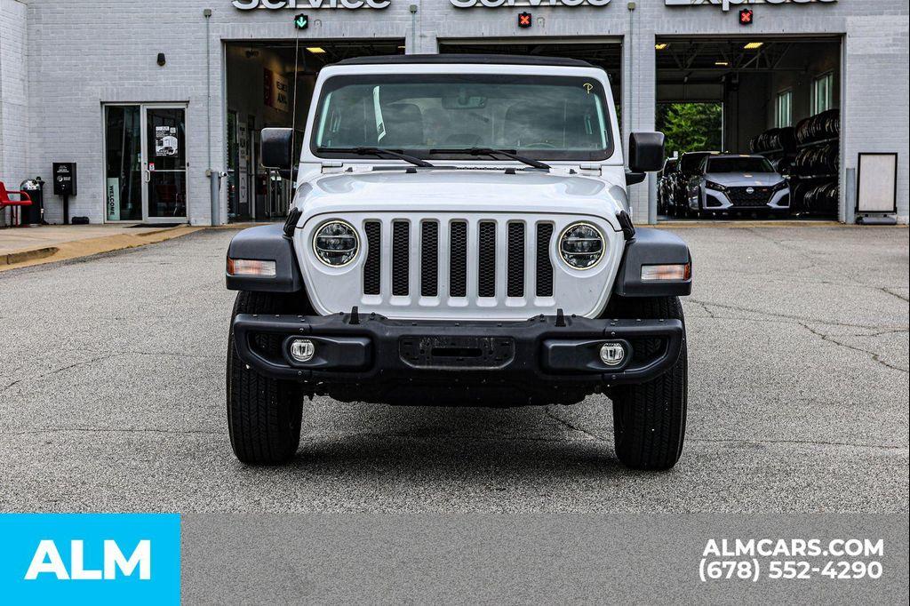 used 2021 Jeep Wrangler Unlimited car, priced at $25,920