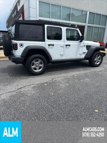 used 2021 Jeep Wrangler Unlimited car, priced at $27,920