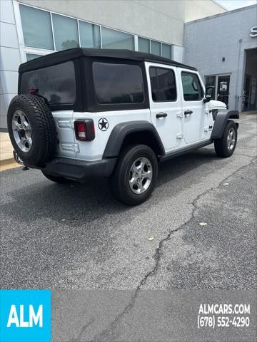 used 2021 Jeep Wrangler Unlimited car, priced at $27,920