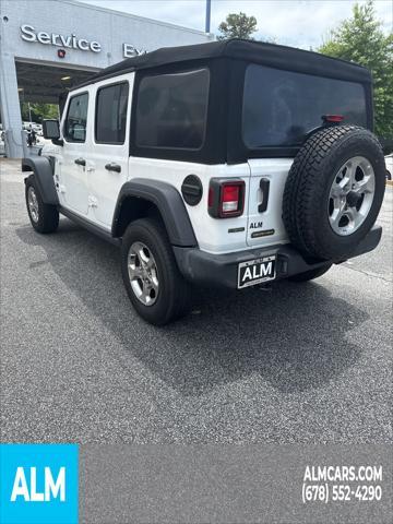 used 2021 Jeep Wrangler Unlimited car, priced at $27,920