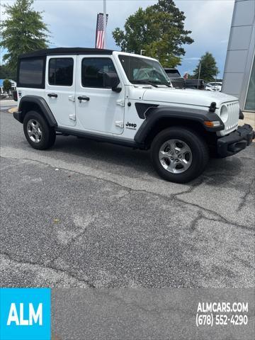 used 2021 Jeep Wrangler Unlimited car, priced at $27,920
