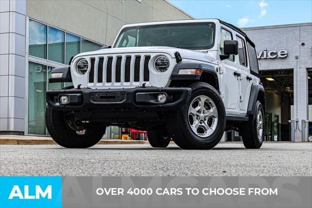 used 2021 Jeep Wrangler Unlimited car, priced at $27,920