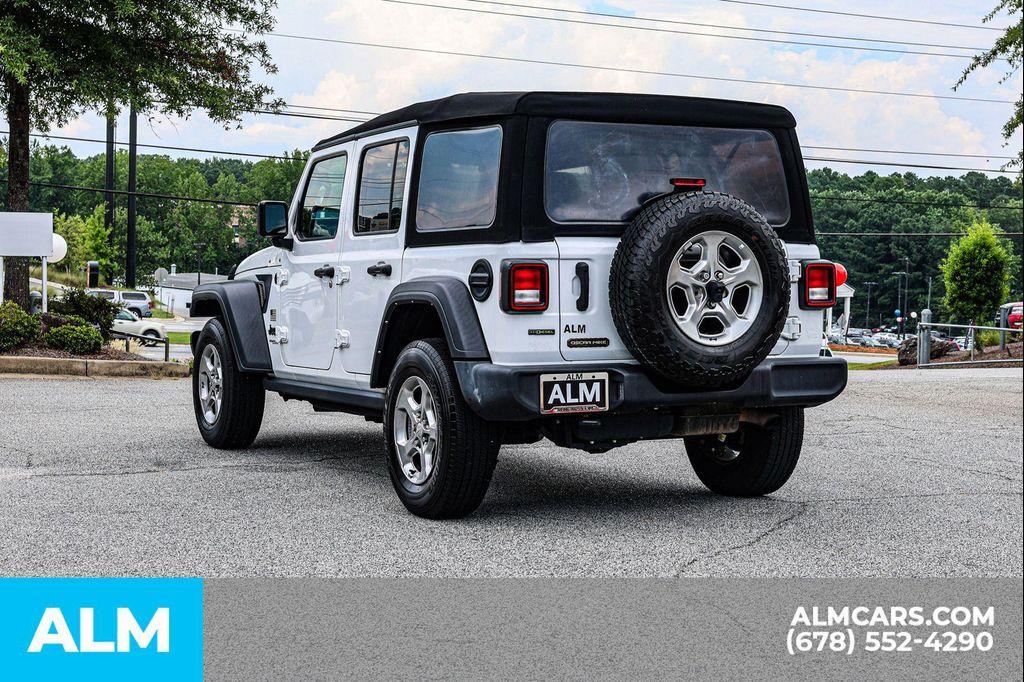used 2021 Jeep Wrangler Unlimited car, priced at $25,920