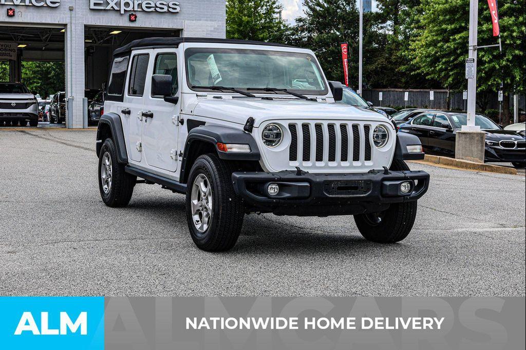 used 2021 Jeep Wrangler Unlimited car, priced at $25,920