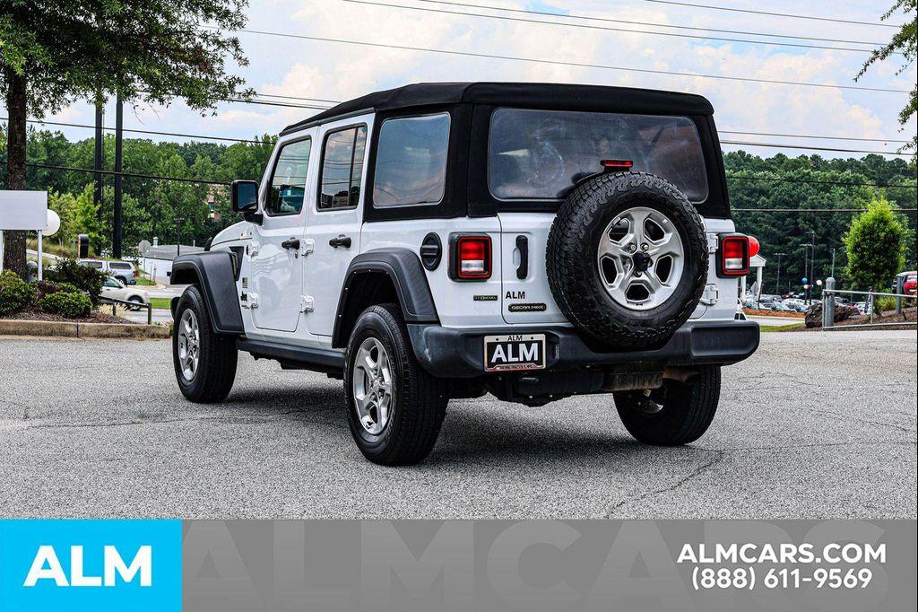 used 2021 Jeep Wrangler Unlimited car, priced at $25,420