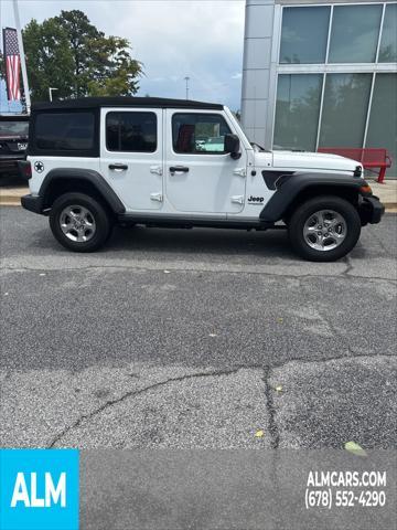 used 2021 Jeep Wrangler Unlimited car, priced at $27,920