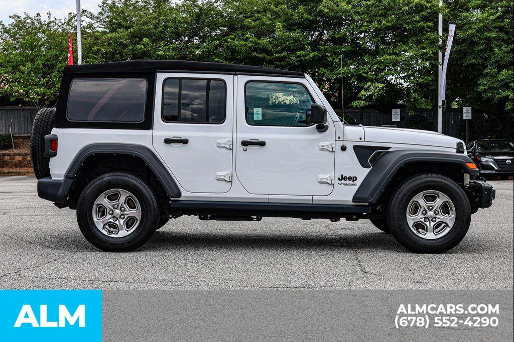 used 2021 Jeep Wrangler Unlimited car, priced at $25,920