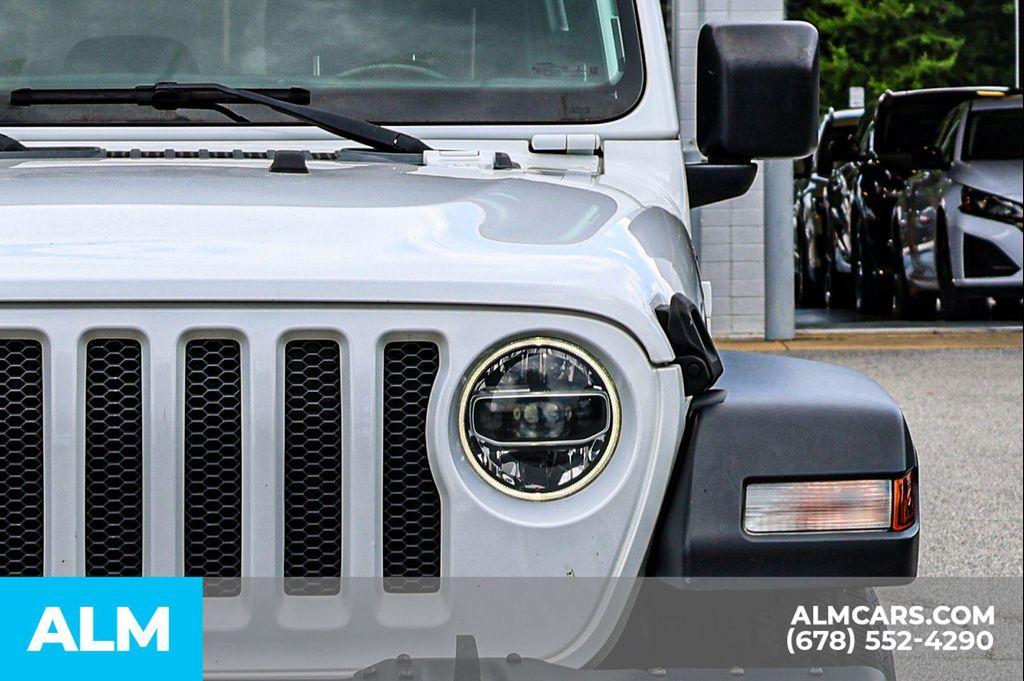 used 2021 Jeep Wrangler Unlimited car, priced at $25,920