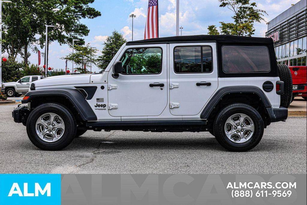 used 2021 Jeep Wrangler Unlimited car, priced at $25,420