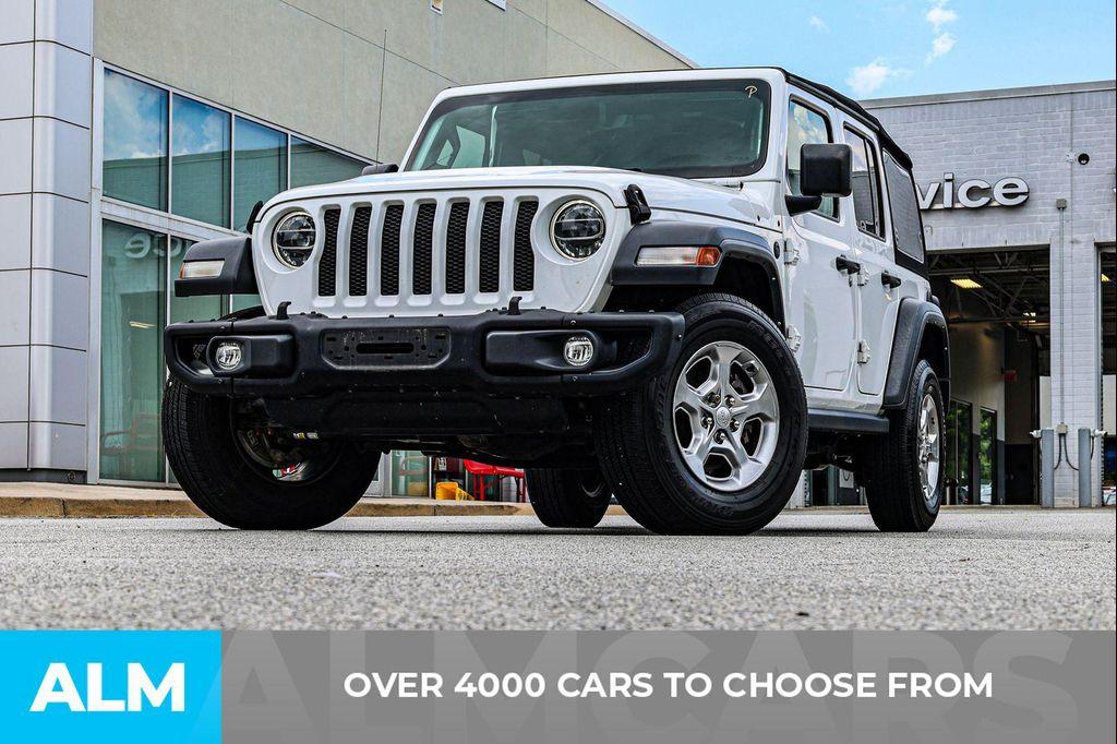 used 2021 Jeep Wrangler Unlimited car, priced at $25,920