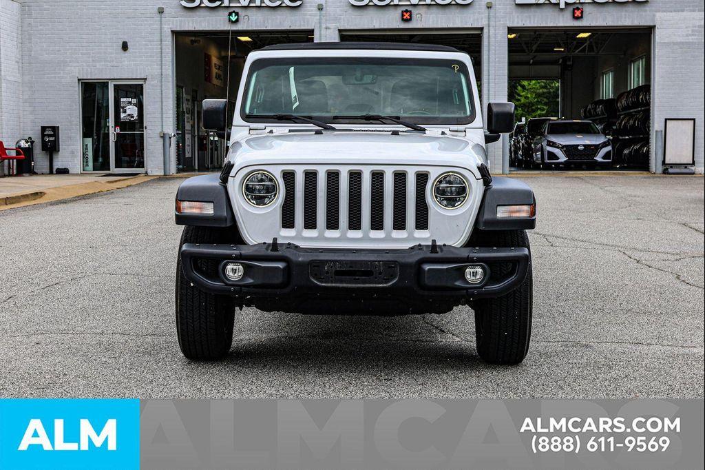 used 2021 Jeep Wrangler Unlimited car, priced at $25,420