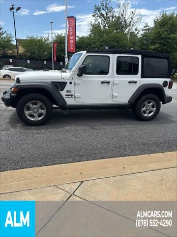 used 2021 Jeep Wrangler Unlimited car, priced at $27,920