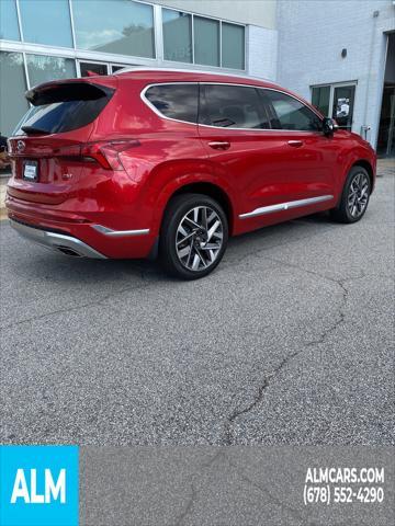 used 2022 Hyundai Santa Fe car, priced at $28,160