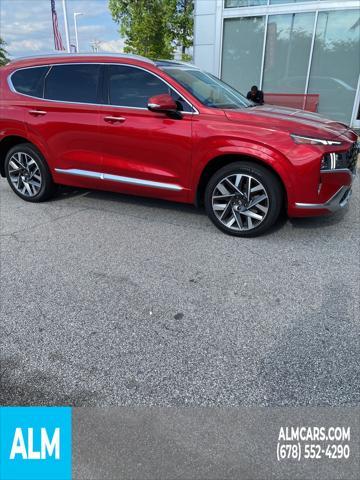 used 2022 Hyundai Santa Fe car, priced at $28,160