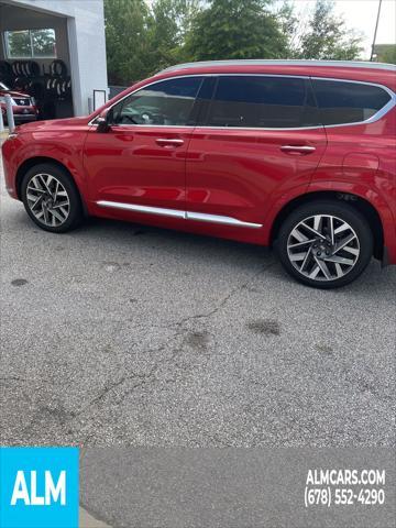 used 2022 Hyundai Santa Fe car, priced at $28,160