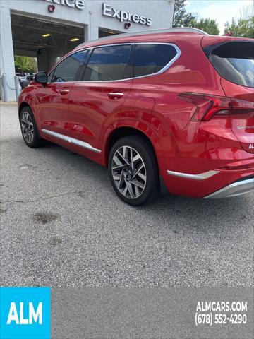used 2022 Hyundai Santa Fe car, priced at $28,160