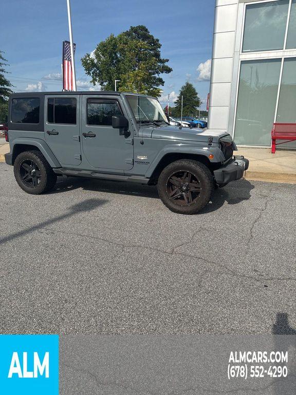 used 2015 Jeep Wrangler Unlimited car, priced at $16,820