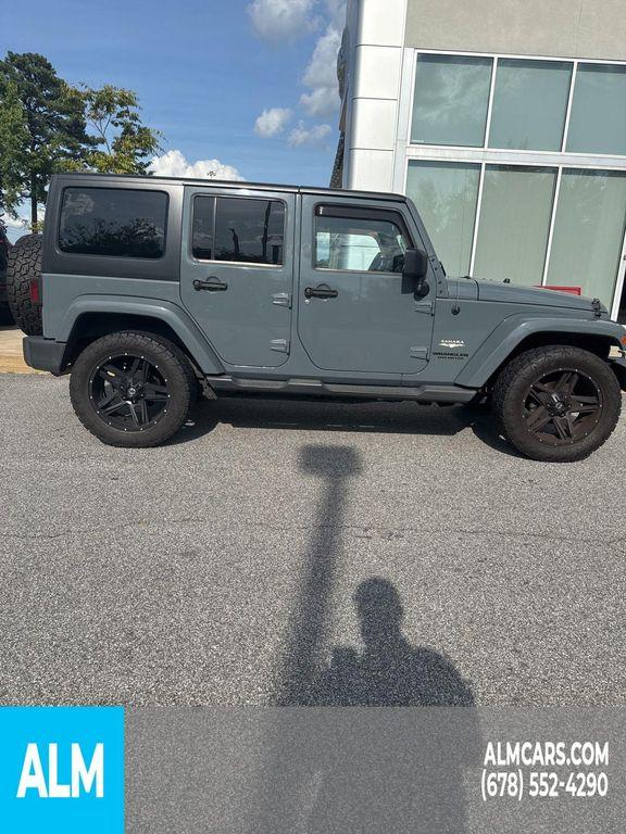 used 2015 Jeep Wrangler Unlimited car, priced at $16,820