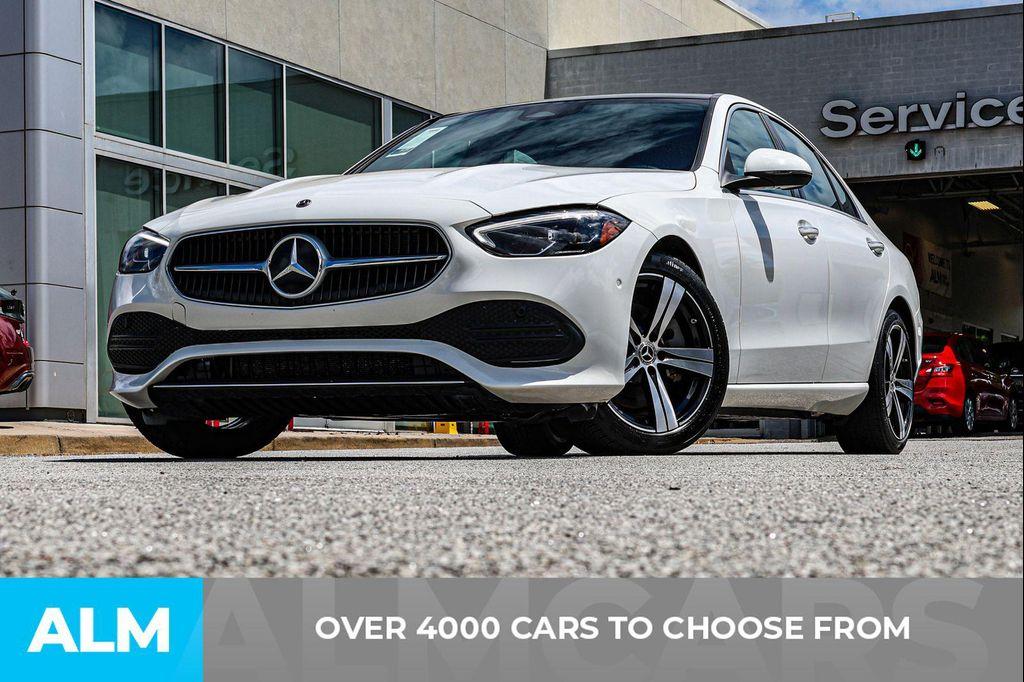 used 2025 Mercedes-Benz C-Class car, priced at $38,420