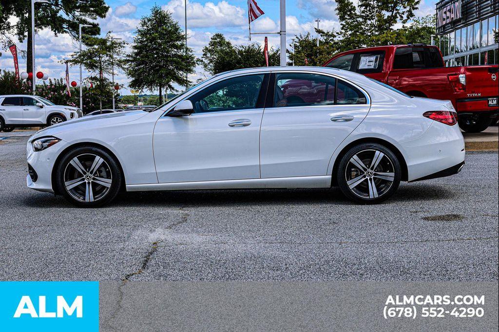 used 2025 Mercedes-Benz C-Class car, priced at $38,420