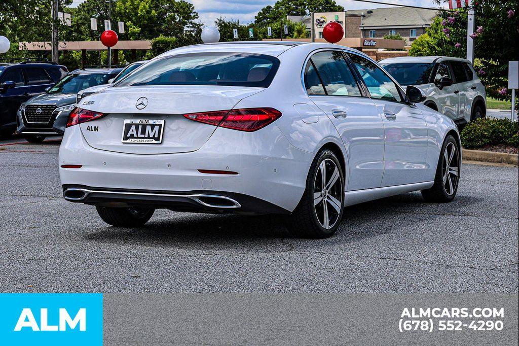 used 2025 Mercedes-Benz C-Class car, priced at $38,420