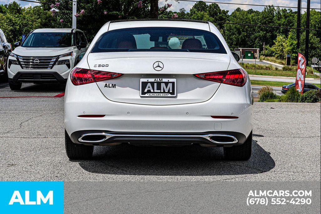 used 2025 Mercedes-Benz C-Class car, priced at $38,420