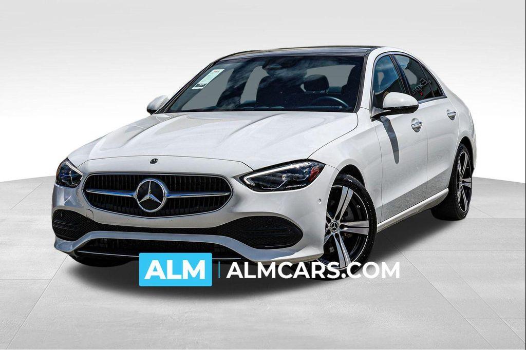 used 2025 Mercedes-Benz C-Class car, priced at $38,420