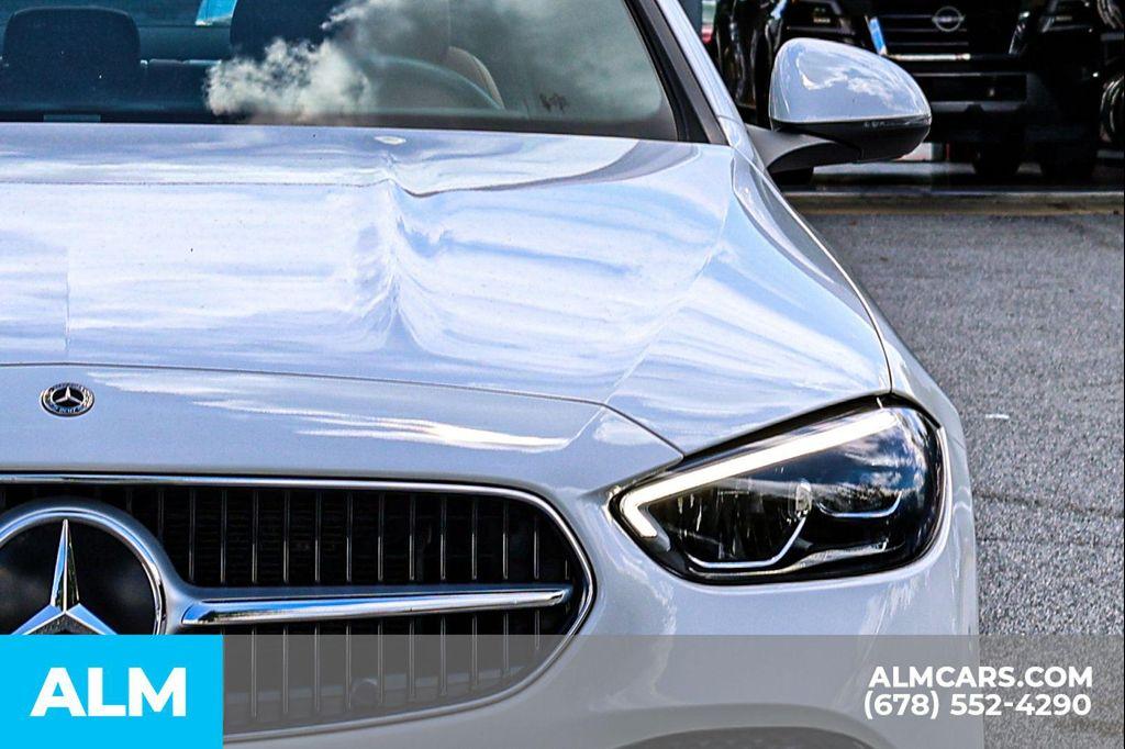 used 2025 Mercedes-Benz C-Class car, priced at $38,420