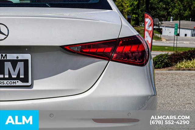 used 2025 Mercedes-Benz C-Class car, priced at $39,920
