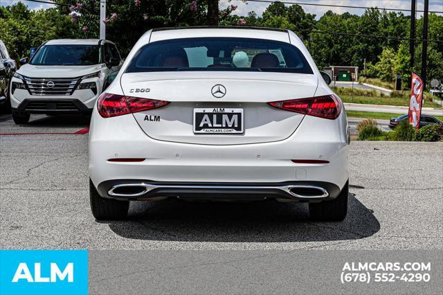 used 2025 Mercedes-Benz C-Class car, priced at $39,920