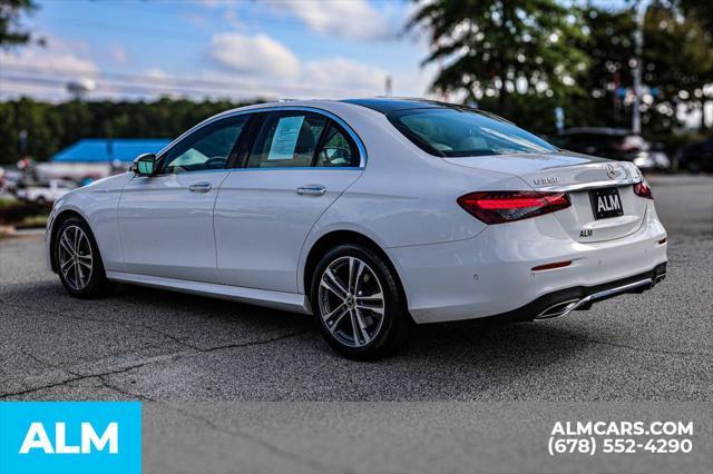 used 2021 Mercedes-Benz E-Class car, priced at $36,198