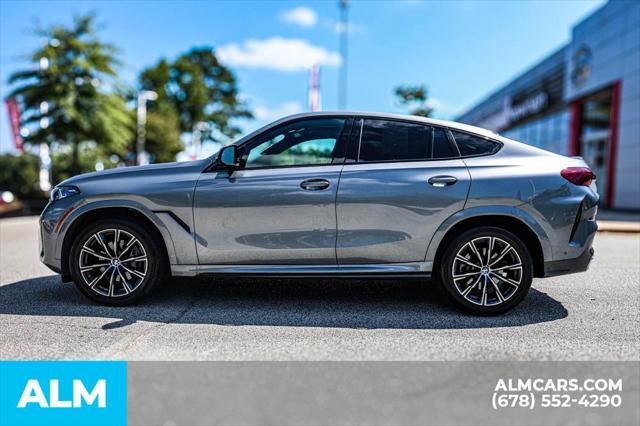 used 2024 BMW X6 car, priced at $62,420