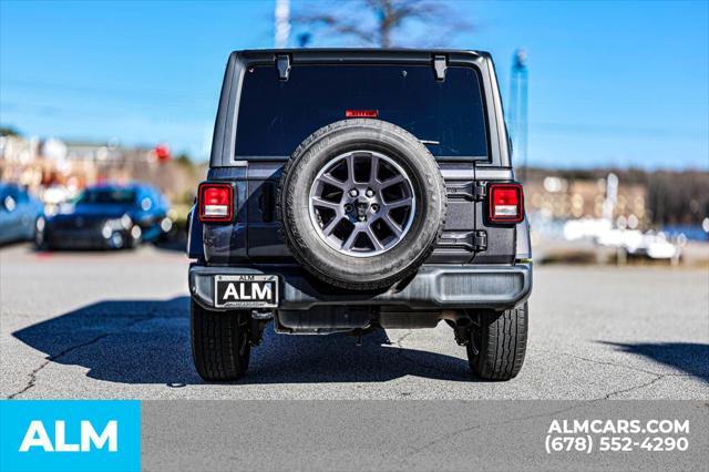 used 2021 Jeep Wrangler Unlimited car, priced at $28,420