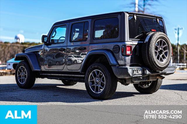 used 2021 Jeep Wrangler Unlimited car, priced at $28,420