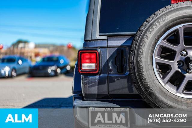 used 2021 Jeep Wrangler Unlimited car, priced at $28,420