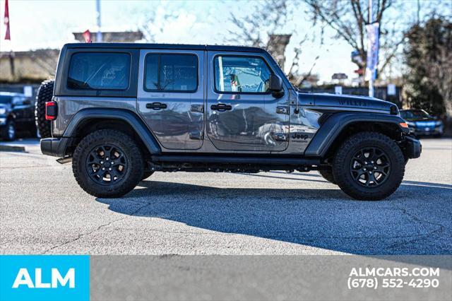 used 2020 Jeep Wrangler car, priced at $30,169