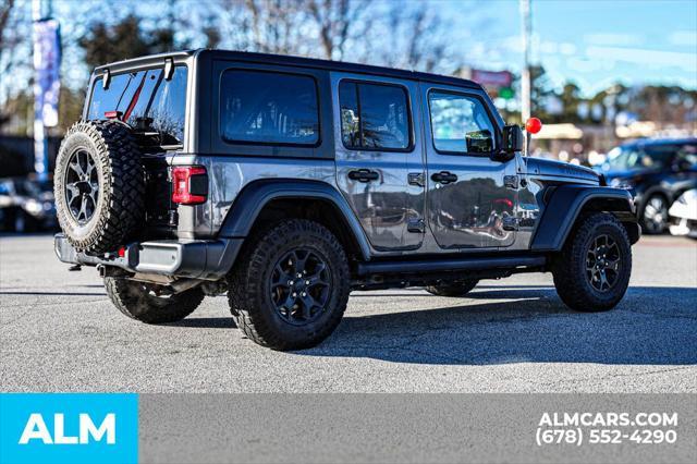 used 2020 Jeep Wrangler car, priced at $30,169