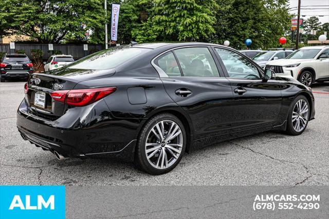 used 2023 INFINITI Q50 car, priced at $35,420